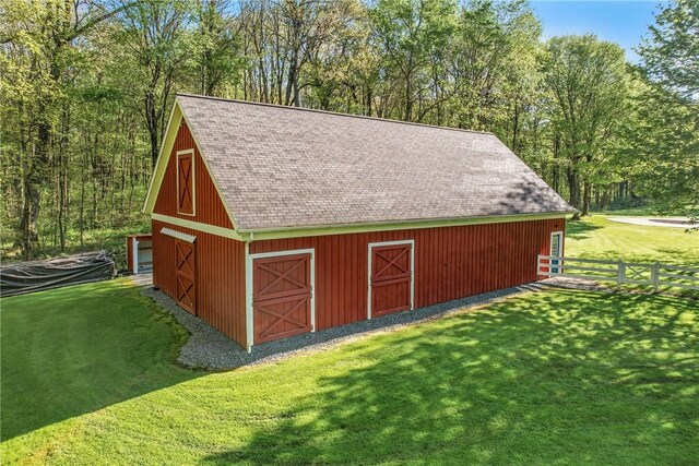 9935 Greiser Rd, Conneaut Lake Cra, PA 16316 - view of barn