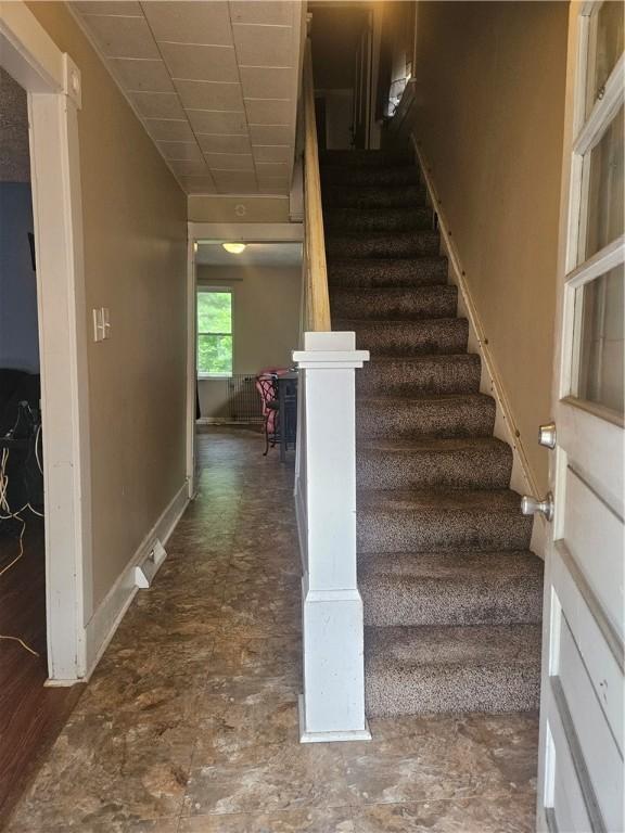 view of stairs