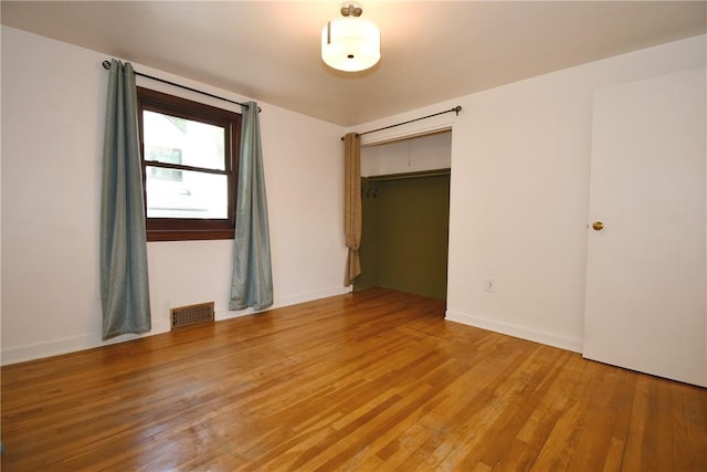 200 Graham St, Sewickley, PA 15143 - unfurnished bedroom with light wood-style floors, a closet, and baseboards
