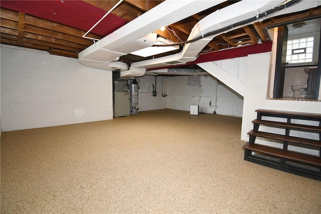 200 Graham St, Sewickley, PA 15143 - basement featuring water heater and heating unit