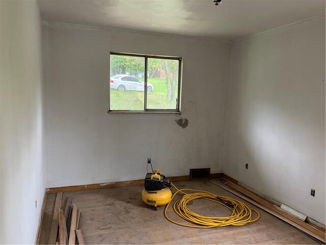 119 Reed Rd, Clearfield Twp, PA 16034 - spare room with baseboards