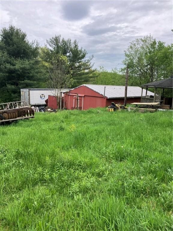 119 Reed Rd, Clearfield Twp, PA 16034 - view of yard with an outbuilding
