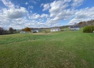 336 Walkchalk Rd, East Franklin Twp, PA 16201 - view of grassy yard featuring a view of rural / pastoral area