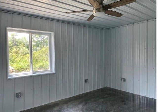 171 N Maysville, West Salem Twp, PA 16125 - empty room featuring healthy amount of natural light and ceiling fan