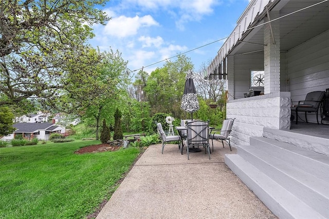 1320 3rd St, Jefferson Hills, PA 15025 - view of patio / terrace featuring outdoor dining area