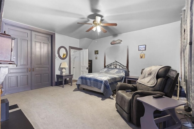 607 Tripoli St, Central North Side, PA 15212 - bedroom featuring light colored carpet and ceiling fan