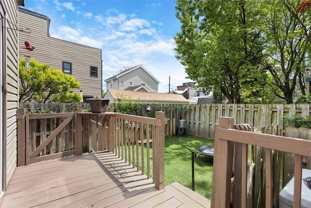 607 Tripoli St, Central North Side, PA 15212 - view of wooden deck