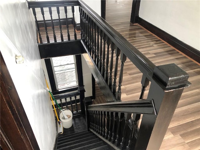 835 6th Ave, Brackenridge, PA 15014 - stairs with wood finished floors