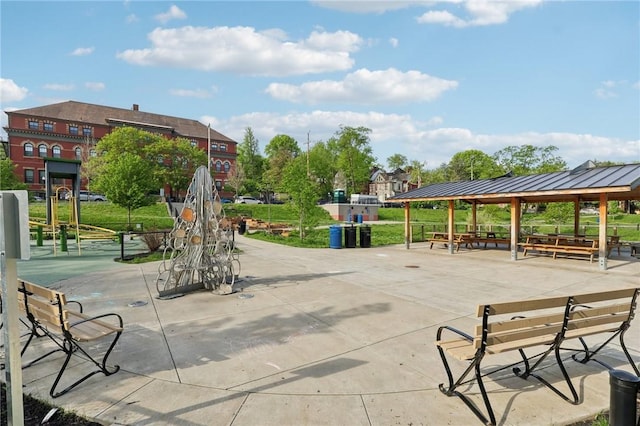 surrounding community featuring a gazebo