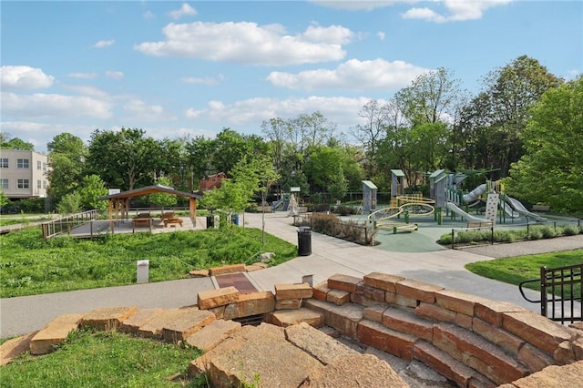 surrounding community featuring a gazebo