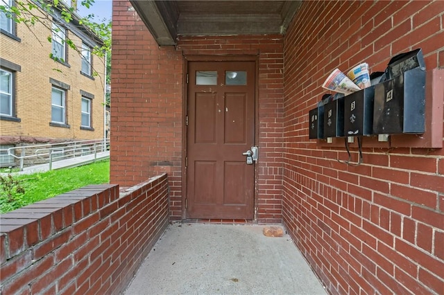 1608 Union Ave, Mckeesport, PA 15132 - property entrance with brick siding and fence