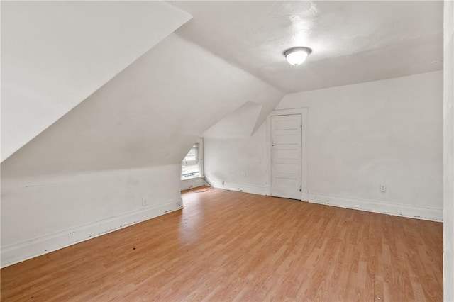 1608 Union Ave, Mckeesport, PA 15132 - bonus room with light wood finished floors, lofted ceiling, and baseboards