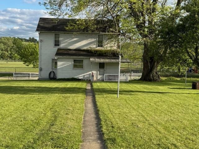 view of rear view of house