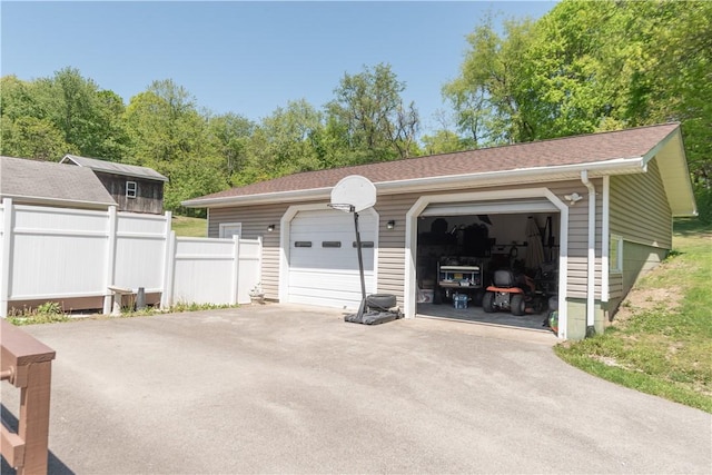 1207 Luciusboro Rd, Blairsville Area, PA 15717 - garage with fence