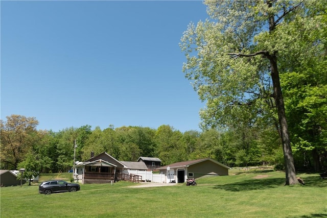 1207 Luciusboro Rd, Blairsville Area, PA 15717 - view of grassy yard featuring a view of trees
