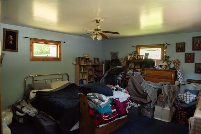 1207 Luciusboro Rd, Blairsville Area, PA 15717 - bedroom with a ceiling fan