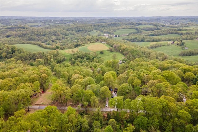 297 Alamae Lakes Rd, South Franklin, PA 15301 - drone / aerial view of a heavily wooded area