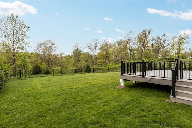 521 Cambridge Ct, Pine Twp Nal, PA 15090 - view of yard with a deck