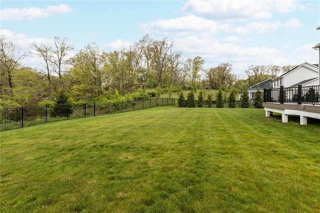 521 Cambridge Ct, Pine Twp Nal, PA 15090 - view of yard featuring a deck