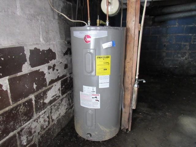 428 Grindstone Rd, Jefferson Twp Fay, PA 15442 - utilities featuring electric water heater