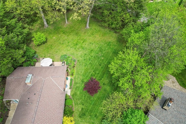 aerial view of property and surrounding area