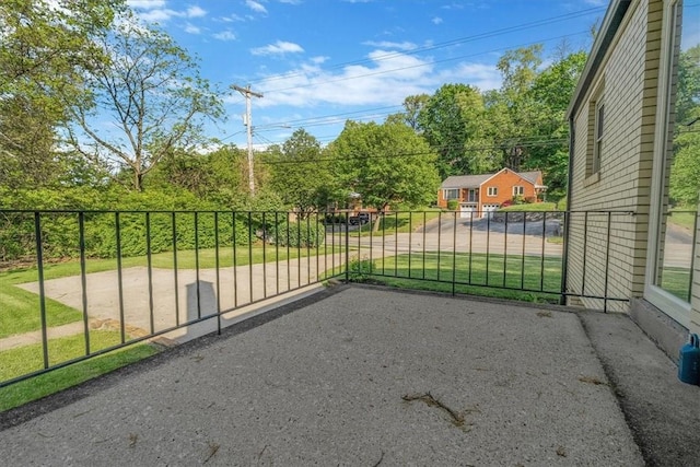 417 Orchard Dr, Mt Lebanon, PA 15228 - view of patio with fence