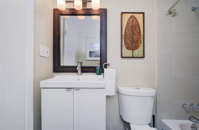 185 42nd St, Lawrenceville, PA 15201 - bathroom featuring vanity and toilet