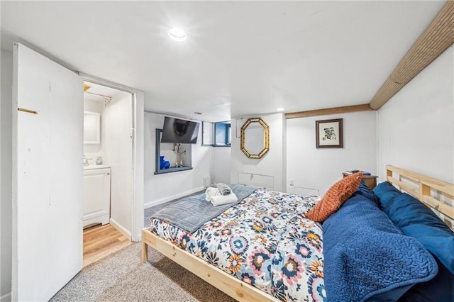 1851/2 42nd St, Lawrenceville, PA 15201 - carpeted bedroom featuring recessed lighting