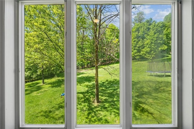 doorway to outside with healthy amount of natural light