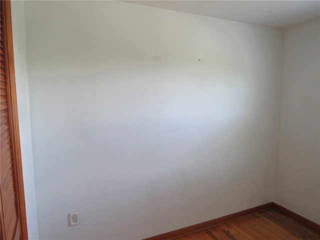 973 Glen Hayes Dr, Moon/Crescent Twp, PA 15046 - unfurnished room with dark wood-type flooring and baseboards