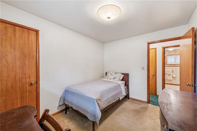 741 Whitehead Ln, North Huntingdon, PA 15642 - bedroom featuring light carpet and baseboards