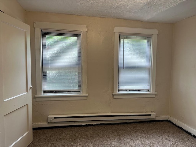 6511 Clifford St, Lincoln-Larimer, PA 15206 - spare room with carpet flooring and baseboard heating