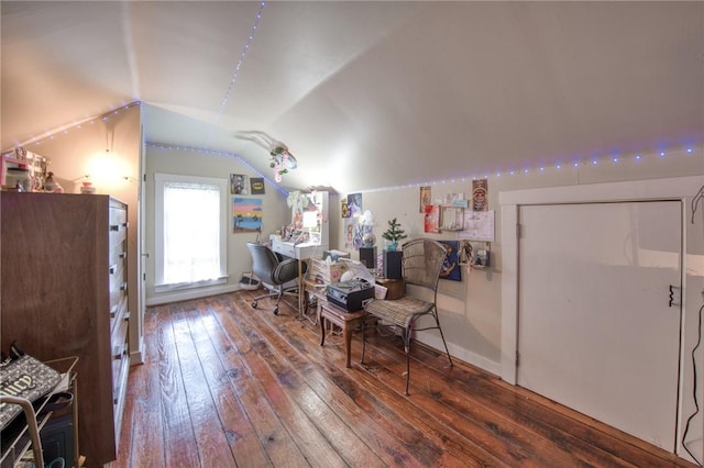 1010 Glenshaw Ave, Shaler, PA 15116 - office featuring wood-type flooring and lofted ceiling