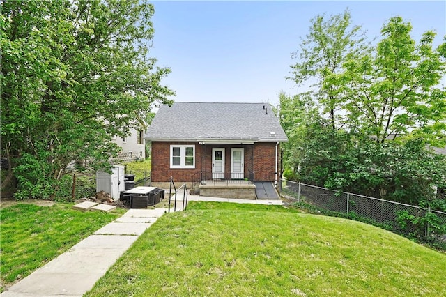 18 W Manilla Ave, Green Tree, PA 15220 - rear view of property with brick siding and roof with shingles