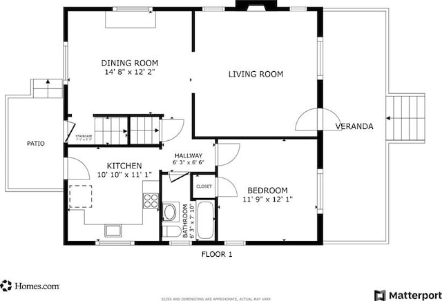 18 W Manilla Ave, Green Tree, PA 15220 - room layout