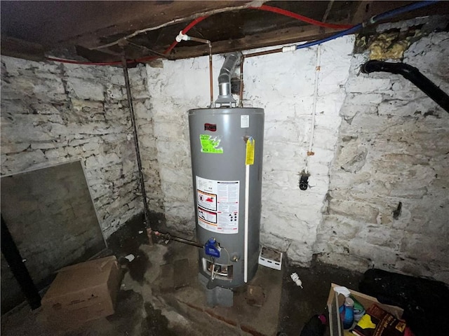 5415 2nd Ave, Hazelwood, PA 15207 - utility room with water heater