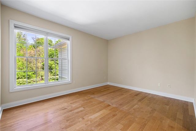 1219 Crescent Pl Unit 3C, Squirrel Hill, PA 15217 - empty room with light wood-style flooring and baseboards