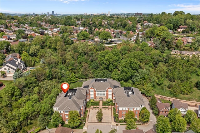 1219 Crescent Pl Unit 3C, Squirrel Hill, PA 15217 - aerial perspective of suburban area