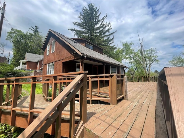 view of deck