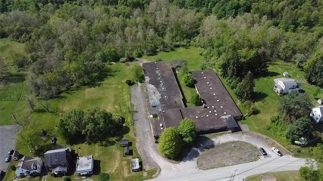 192 Filbert Orient Rd, New Salem, PA 15468 - aerial view of property's location with a heavily wooded area