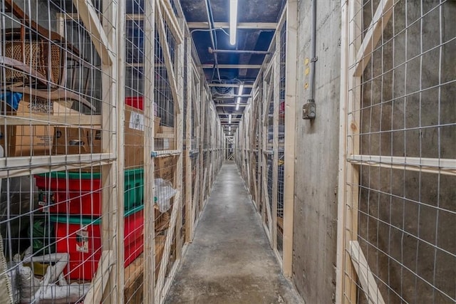 view of storage