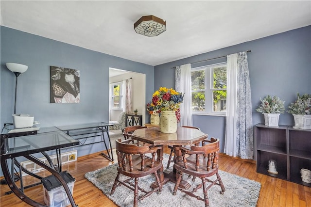 106 Boyanna Dr, Industry, PA 15052 - dining space with healthy amount of natural light and wood finished floors