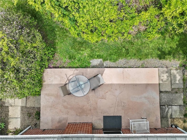 view of subject property