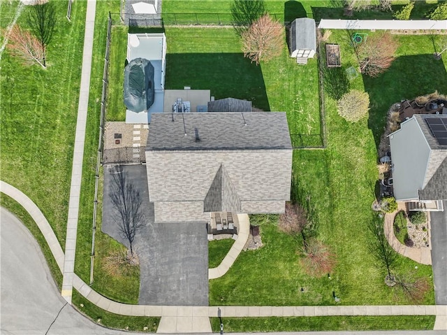view of subject property
