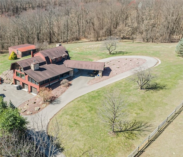 584 Park Rd, Chippewa Twp, PA 15010 - view of subject property with a forest