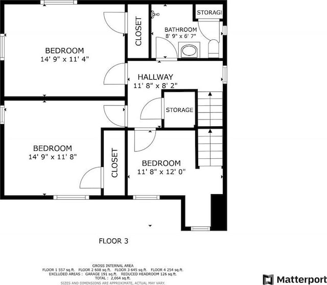 4030 Dalewood St, Brentwood, PA 15227 - floor plan / room layout