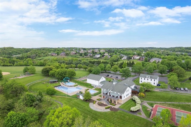 aerial view