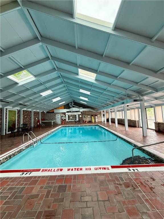 view of indoor pool