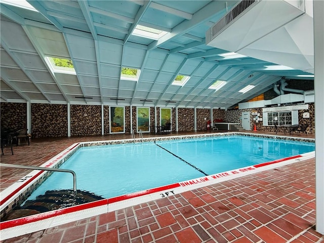 view of indoor pool