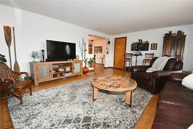 5005 Brownsville Rd, Whitehall, PA 15236 - living area with wood finished floors